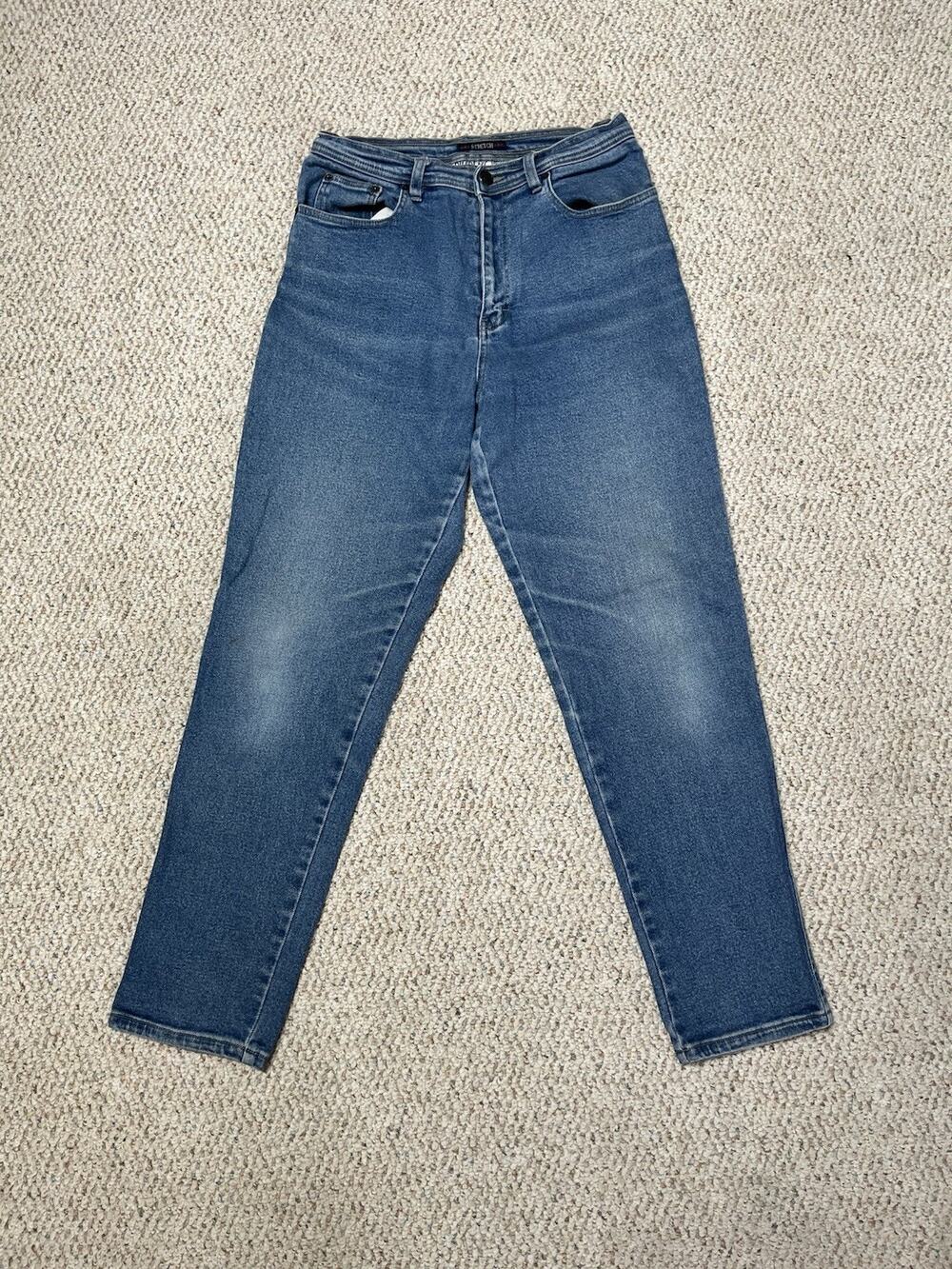 Bill Blass Vintage Stretch Jeans Women’s Medium Wash Straight Leg Sz 10